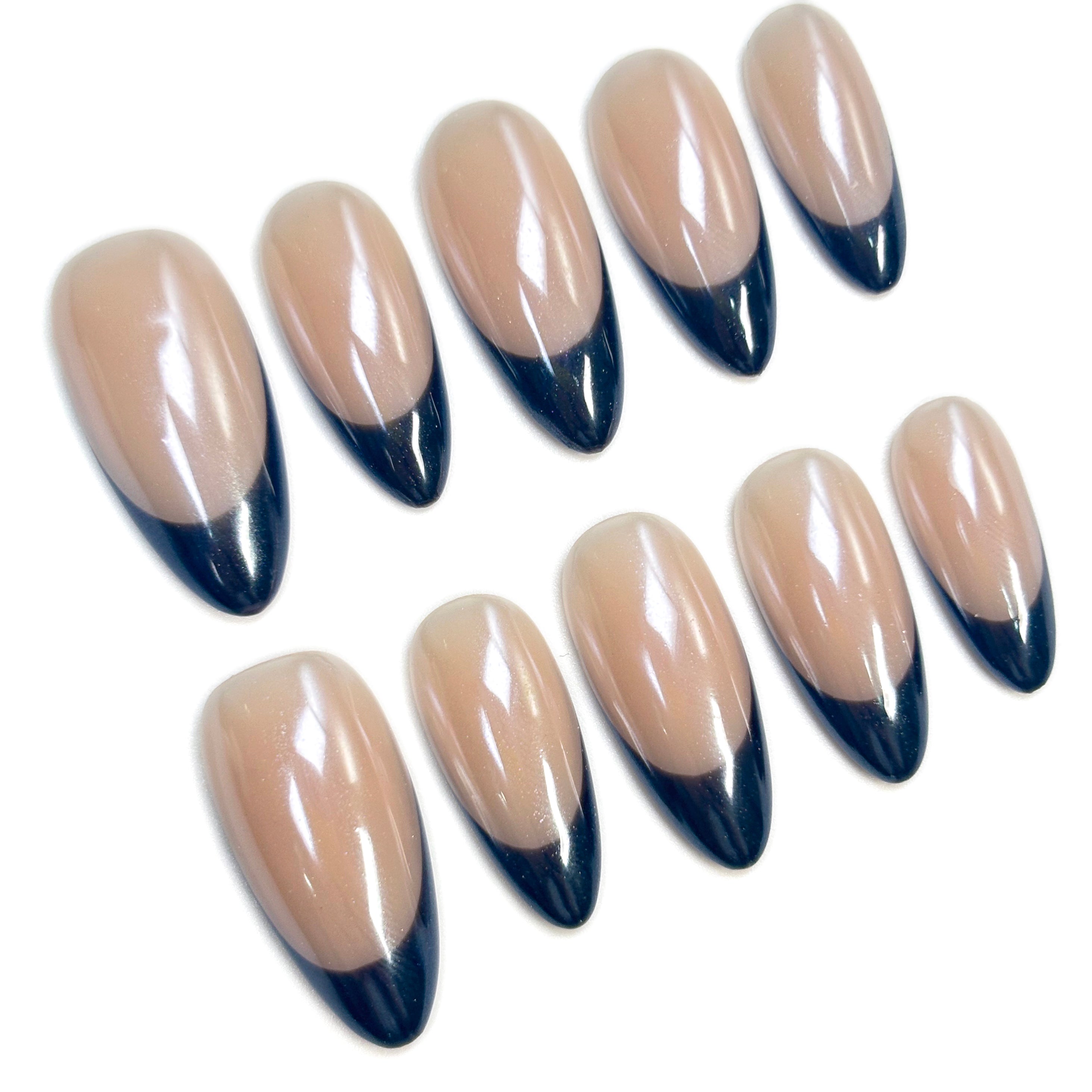 GLAZED FRENCH BLACK