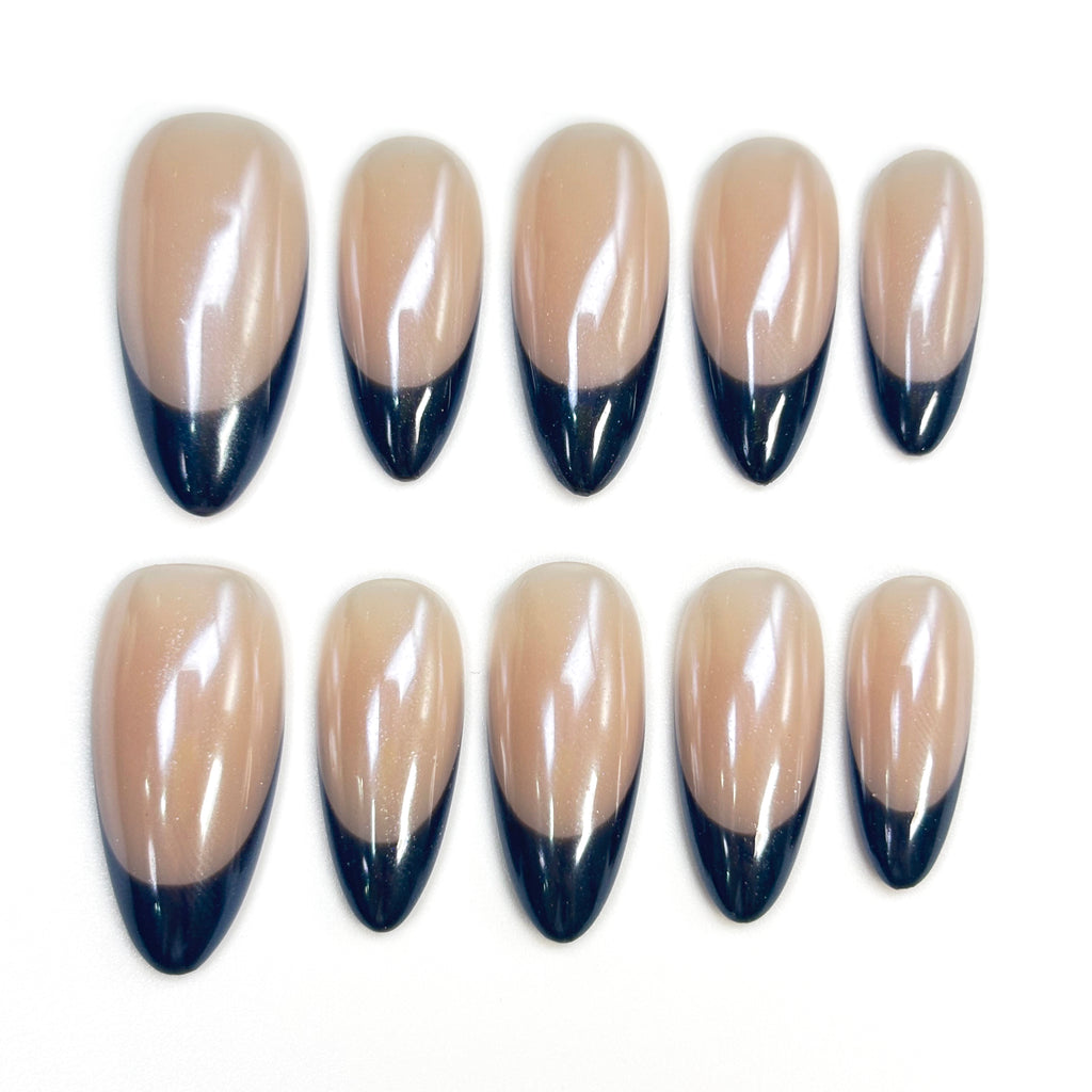 GLAZED FRENCH BLACK