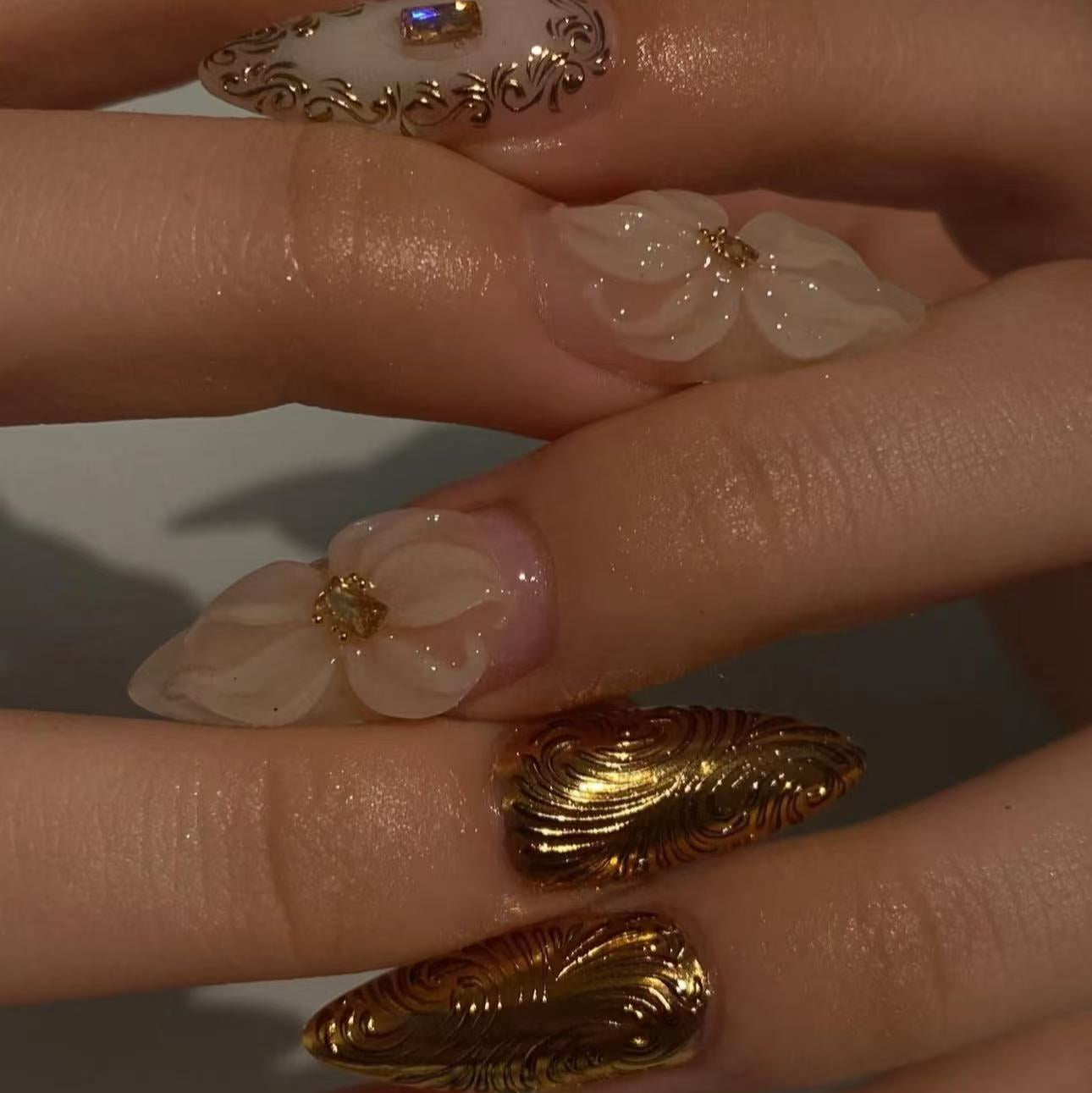 Golden Phoenix Feathers