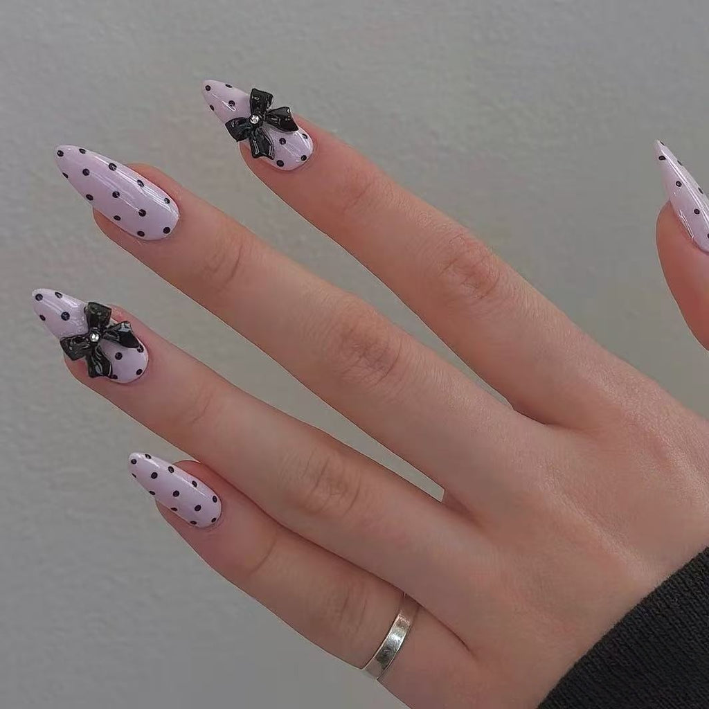 Lavender Polka Dots